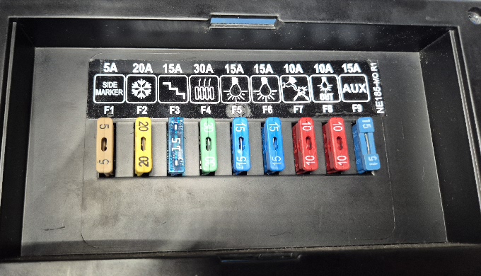 carte de CAMPING CAR